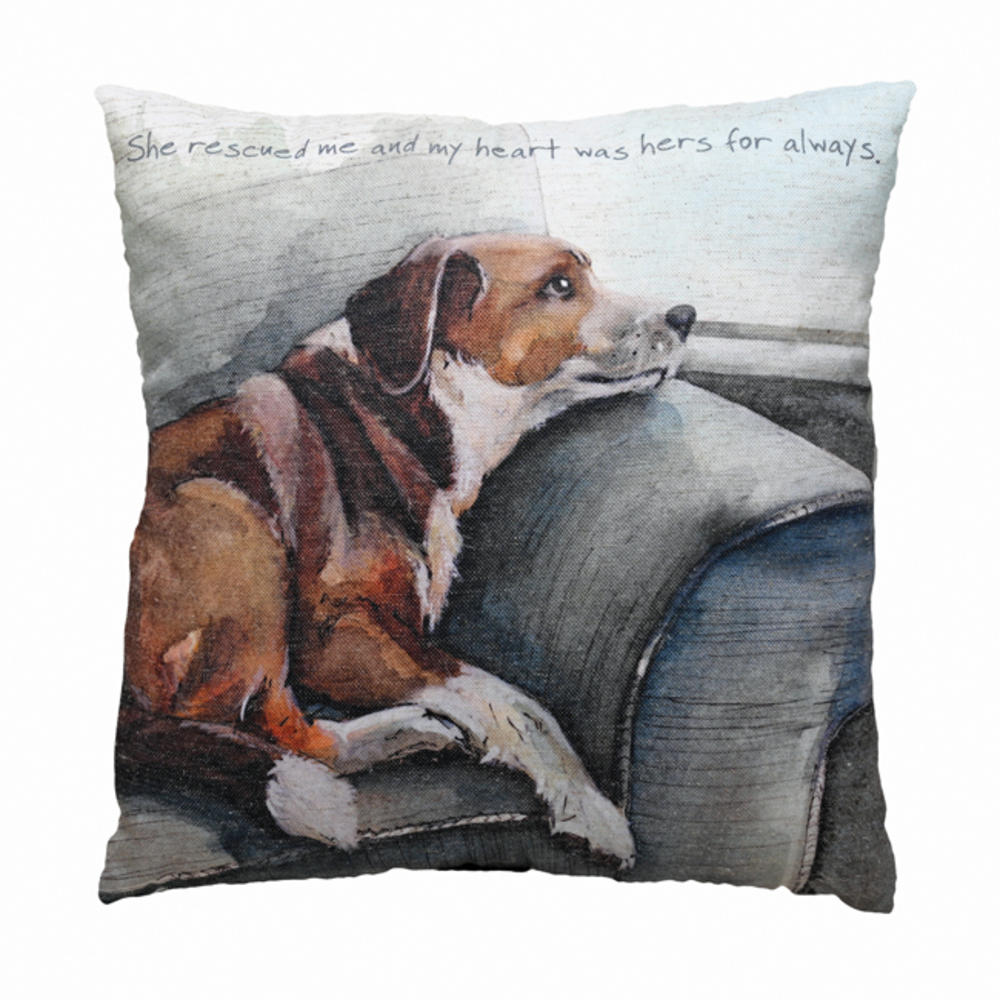 Cushions with 2025 dogs on